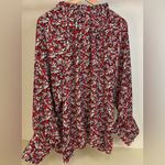 Sanctuary Floral and Olive Women's 1x flowy lightweight tops Photo 3