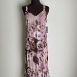 R & M Richards sz 12 pink floral midi dress NWT Photo 4