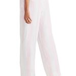 Madewell Pink Stripe Paper Bag Pants Photo 5