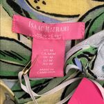 Isaac Mizrahi Linen Lemon Print Button-Up Shirt Dress Cover Up Womens Medium NEW Photo 1