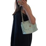 Kate Spade  Natalie Medium Quilted Leather Chain Bag in Light Blue Photo 1