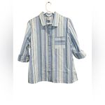 Blair  Multi-Striped Button Down Shirt Photo 1