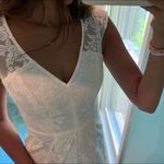 BCBGeneration bcbg white lace romper Photo 1