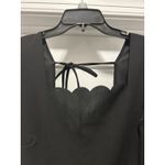 SheIn Womens Fairy Grunge Babydoll Top Size XL Black Witchy Preppy Coquette Photo 1