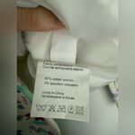 White tie dye colorful cropped blazer in size small Photo 4