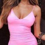 Tiger Mist Pink Dress Photo 0
