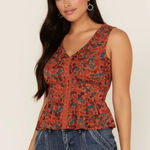 Idyllwind fueled by Miranda Lambert floral beacon corset boho top Xsmall Photo 0
