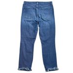 J Brand  Ruby High Rise Waist Crop Raw Hem Womens Sz 29 Stretch Staple Jeans 25" Photo 2