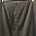 NY & Co Gray Front Slit Stretch Pencil Skirt Size 6 New York and Company Women's Photo 2