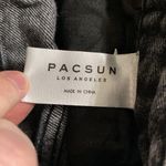 PacSun Washed Black Mom Distressed Jeans size 25 Photo 12