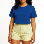 Anthropologie  MAISON D"AMELIE Tweed Twill Knit Shorts Small Photo 0