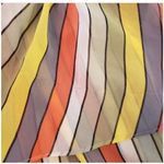 CAbi  Carnival striped top, green / yellow / red / purple, size XS Photo 3