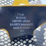 Marc Fisher  LTD Indie Mustard Yellow Suede Studded Thong Sandal Women’s Size 7.5 Photo 10