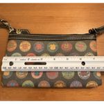 Dooney & Bourke Y2K  Wristlet Multicolor Circle Stamp Medallion Logo Design Photo 10