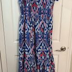 Crown & Ivy Blue and Pink- dress 1XL Photo 0