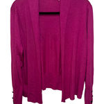 Nic+Zoe NWT  Book Club Open Cardigan - Hot Plum Photo 0