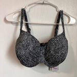 Freya AS4616BLK Swim Bikini Top 32H Black White Leopard Print Underwire NWT Size 00 Photo 1