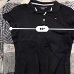 Tommy Hilfiger  Classic Black Polo Shirt Size M Photo 5