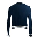 BDG Urban Outfitters Ribbed Knit Zip Up Jacket Sz S Photo 3