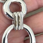 Charter Club  silver tone tassel chain necklace Photo 9