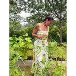 Farm Rio Papaya Salad Scarf Maxi Dress Size Large Photo 11