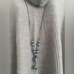1pc‎ Vintage Ethnic Style Boho Handwoven Ceramic Beaded Adjustable Necklace Brown Photo 9