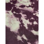 Torrid  Womens Kimono Wrap Cardigan Size 1/2 Purple Tie Dye Washed Cocoon Open Photo 4