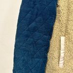 Patagonia jacket! Custom reworked mesa vest w/ navy quilted sleeves Size medium Photo 4