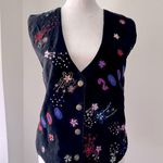 Vintage Y2K Casual Corner 2000 Millennium Embroidered V Photo 1