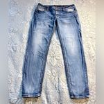 Miss Me  Easy Skinny Jeans Medium Wash Embellished Easy Access Pocket Sz 31💛 Photo 9