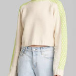 Wild Fable  Mock Turtleneck Cropped Sweater Photo 0