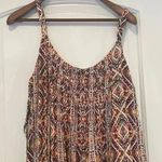 Torrid  Tile Print Gauze Lace-Up Sides Dress Sz 1 (1X) Photo 5