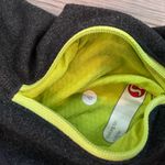 Lululemon Scuba Zip Up Hoodie Gray and Lime Green ~ Size 6 Photo 3