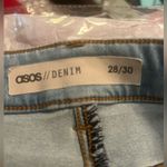 ASOS Blue Light Wash Denim High Waist Skinny Jeans 28/30 Casual Classic Boho Photo 6