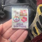 India Boutique Bohemian Patchwork Bag Hippie Crossbody Shoulder Slouch Hobo Bag Red Photo 8