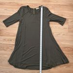 Altar'd State olive green half sleeve dress size small Photo 9
