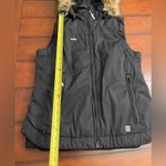 Columbia  XCO‎ Black Down Vest with Detachable Hood Photo 5