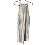 Joie  size M 100% silk sundress striped navy white. Photo 3