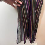 a.n.a  Cotton Linen Striped Maxi Sun Dress XS Swim Coverup Photo 4