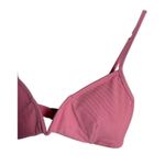 l*space L* Helena Guava Pink V-Wire Triangle Bikini Swimsuit Top Size Medium Photo 5