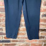 J. Jill Black Ponte Stretch Knit Slim Leg Ankle Dress Pants Women's Size Small Photo 2