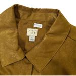 A New Day  Size Large Blazer Jacket Soft Fabric Collared Top Shirt Zip | 16-250 Photo 4