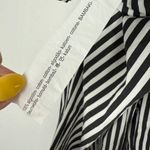 ZARA  Collection Striped Pull On Cropped Tie Waist Poplin Pants Size XS EUC Photo 10