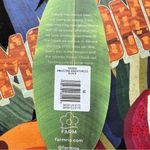 Farm Rio  Amazonia Black Long Balloon Sleeves Sweat Dress Women’s Size Medium Photo 8