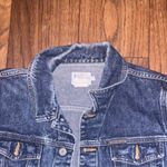 Calvin Klein Classic Denim Jean Jacket Button Up Minimal Basic Blue Size L Photo 1