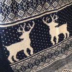 G.H. Bass &Co. Blue And Tan Cardigan Photo 2