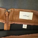 Aritzia Wilfred Patio Mini Skirt in Cognac Photo 3