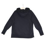 Alo Yoga Frost Faux Shearling Hoodie Women M Black Cozy Grunge Everyday Gorpcore Photo 5