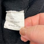 Vince  100% Cashmere Deep V-neck Long Sleeve‎ Sweater Womens Size Small Black Photo 2