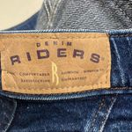 Riders By Lee RIDERS Women’s Dark Wash jeans Size 16 Petite Rise 13” Inseam 28.5 Photo 2